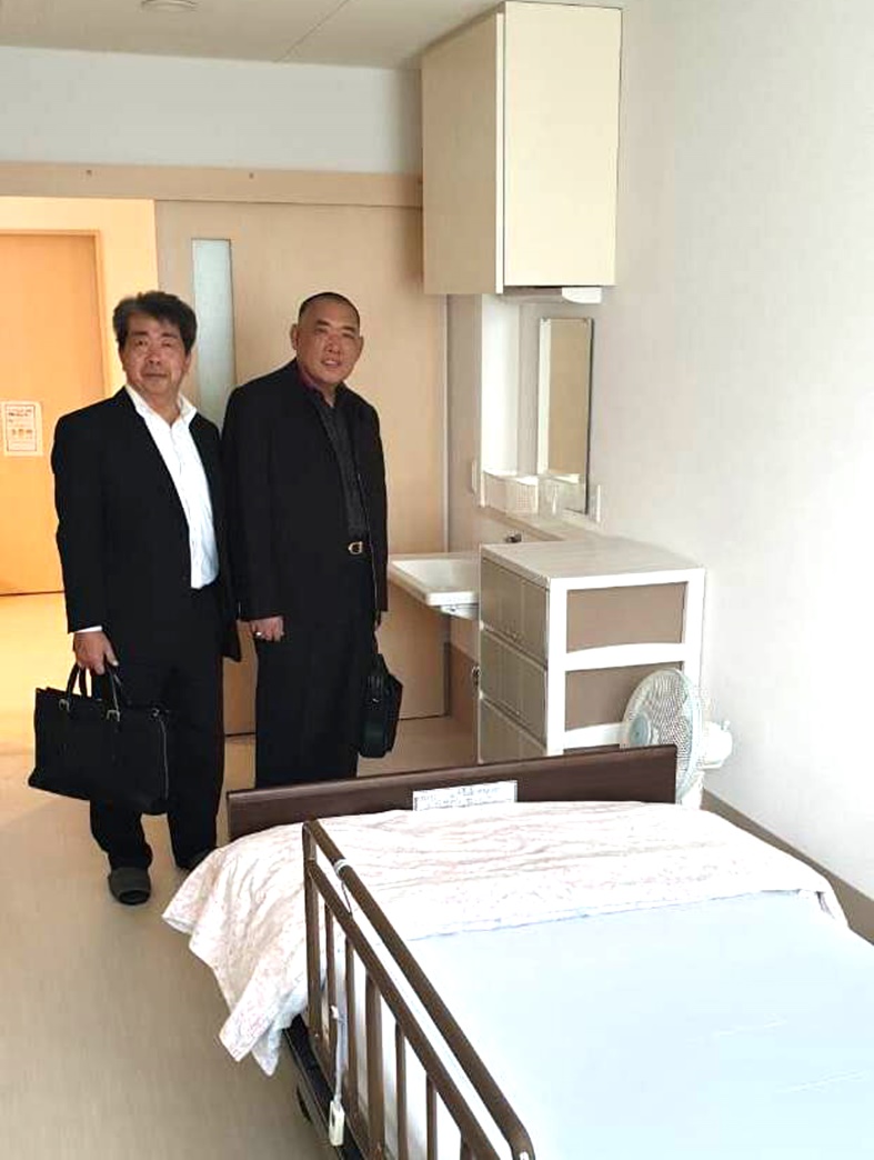 Kunjungan ke salah satu panti jompo dan tempat pelatihan Nagoya Jepang