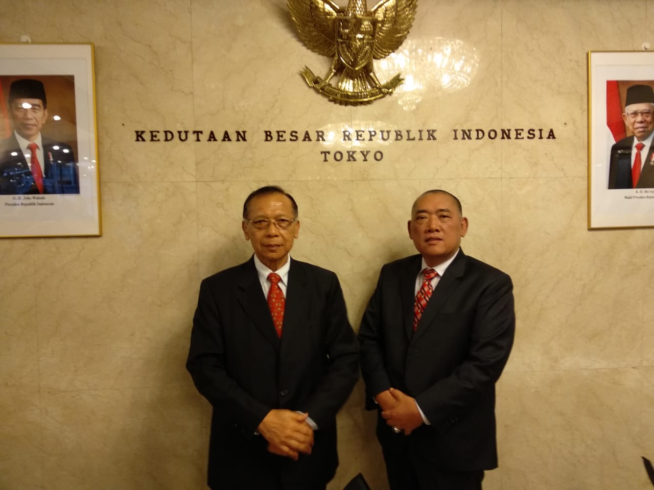 Kunjungan Dirut PT. AMP ke KBRI Tokyo Jepang dan menghadiri undangan